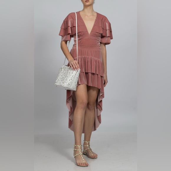 Miss Los Angeles women’s 2 piece velvet set size XS - Picture 2 of 15